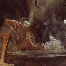 The Doctor exhibited 1891 by Sir Luke Fildes 1843-1927